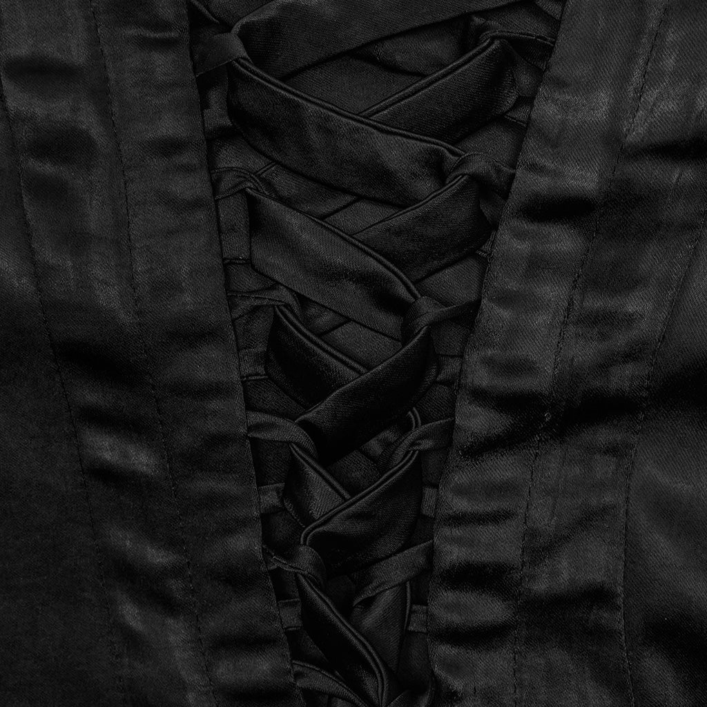 Goth Gorgeous Floral Dress - Image 8