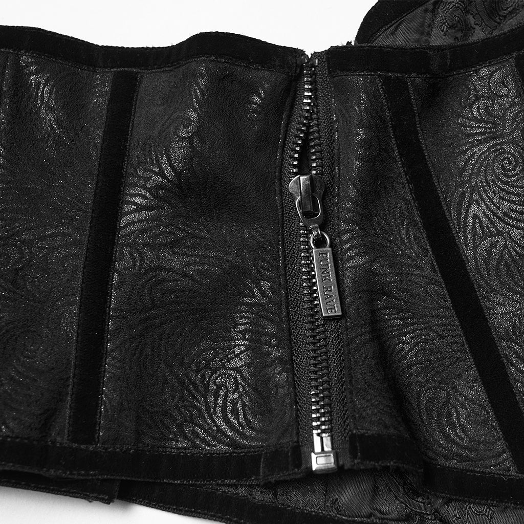Goth Gorgeous Embossed Cummerbund - Image 10