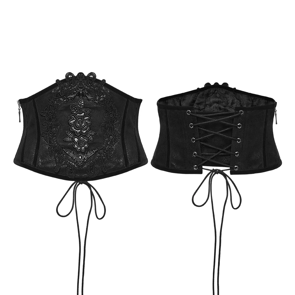 Goth Gorgeous Embossed Cummerbund - Image 6