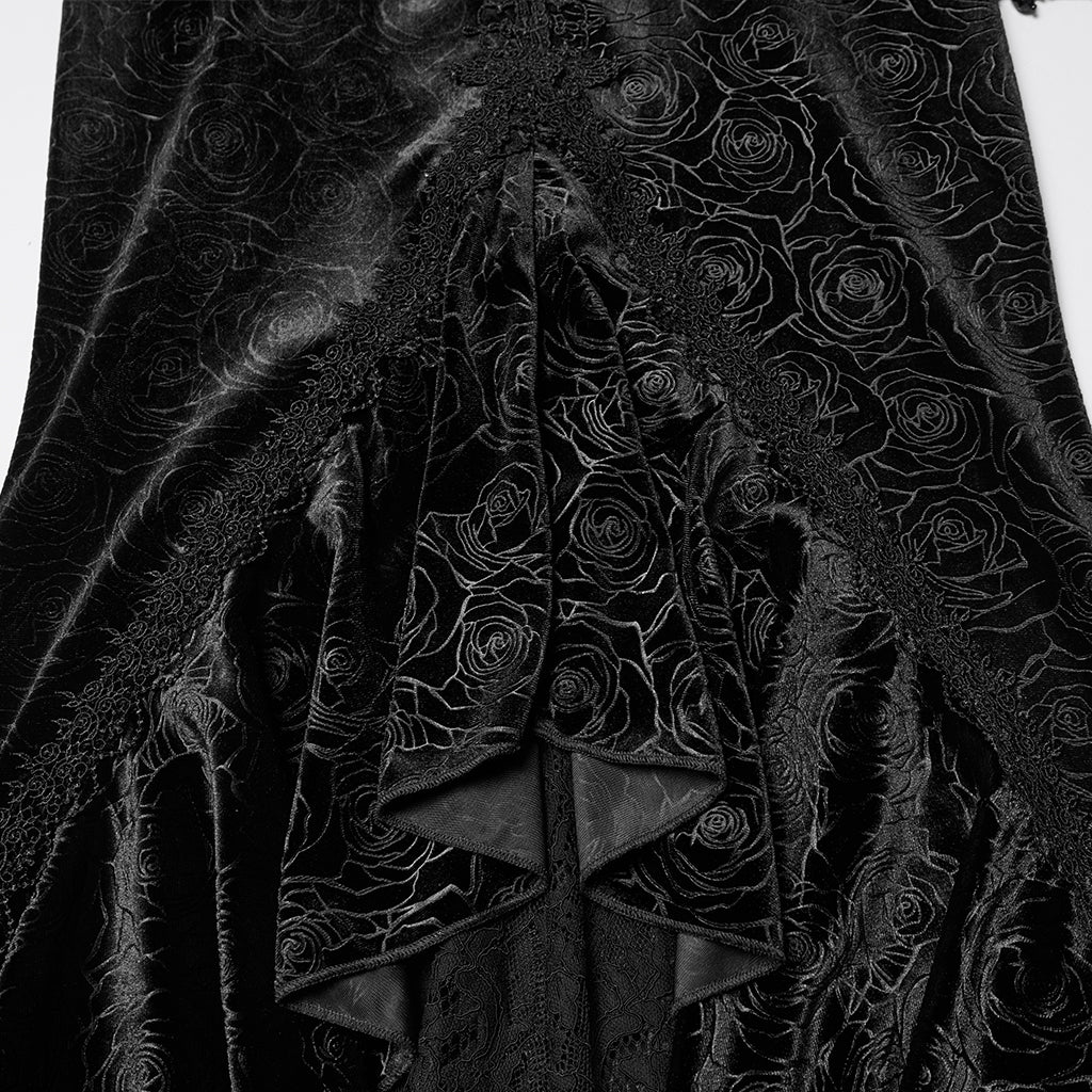 Goth Gorgeous Fishtail Skirt - Image 3