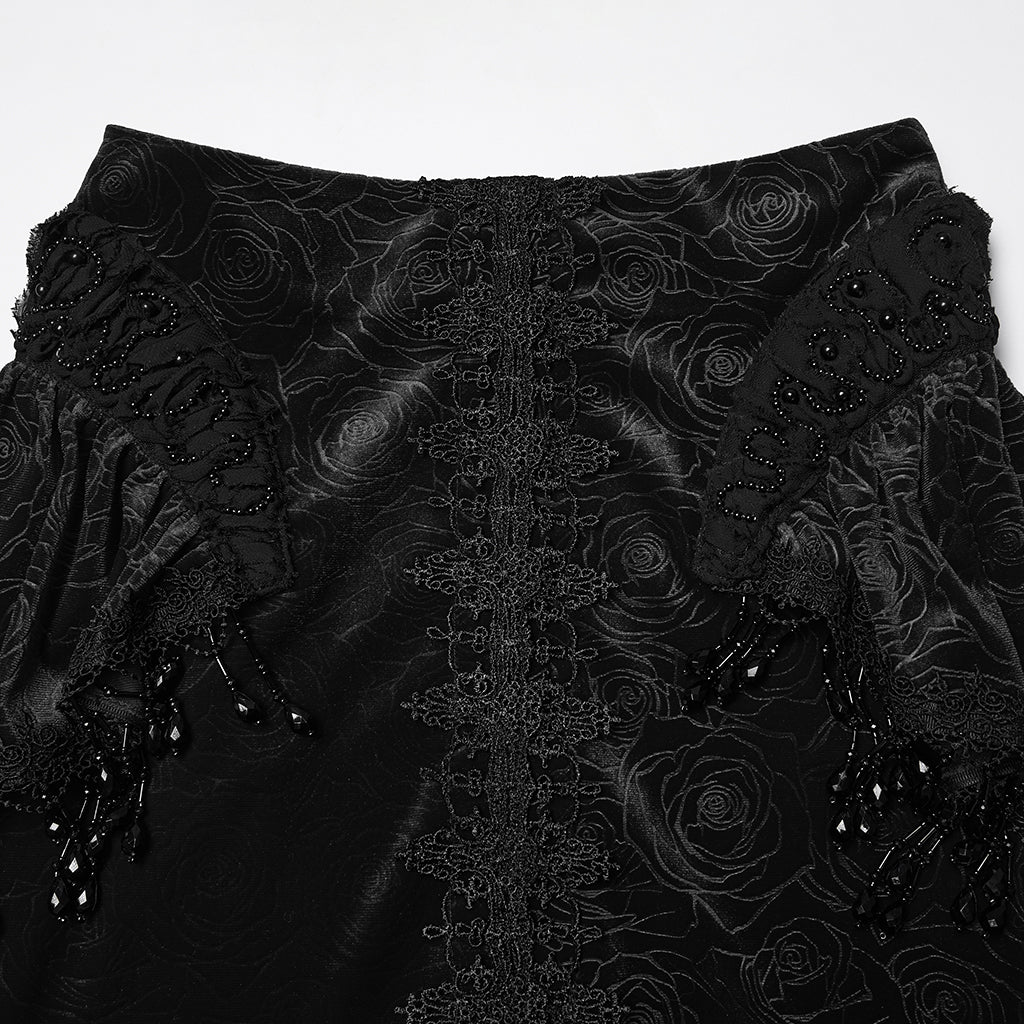 Goth Gorgeous Fishtail Skirt - Image 7