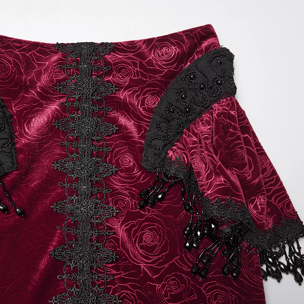Goth Gorgeous Fishtail Skirt - Image 8