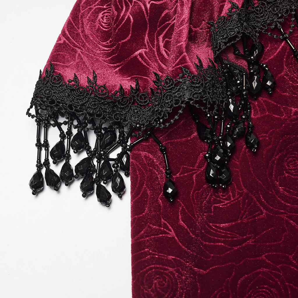Goth Gorgeous Fishtail Skirt - Image 9