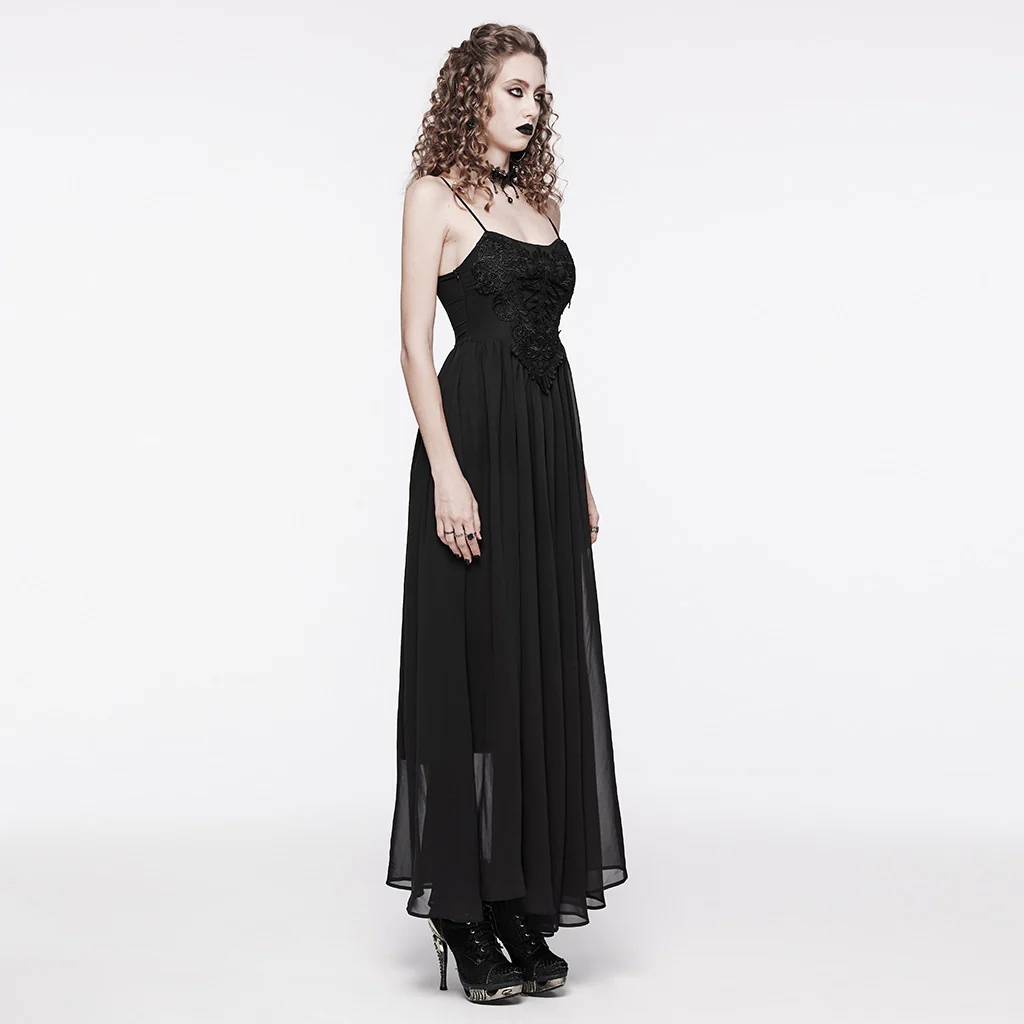 Goth Gorgeous Slip Dress - Image 12