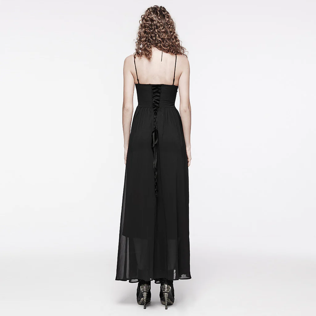 Goth Gorgeous Slip Dress - Image 13