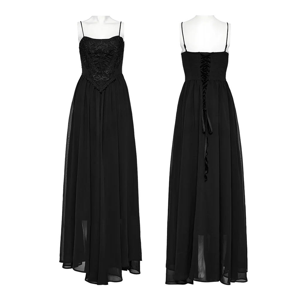 Goth Gorgeous Slip Dress - Image 15