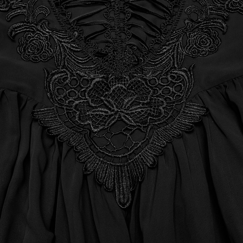 Goth Gorgeous Slip Dress - Image 16