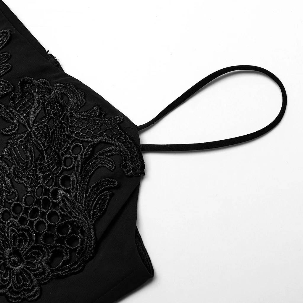 Goth Gorgeous Slip Dress - Image 17