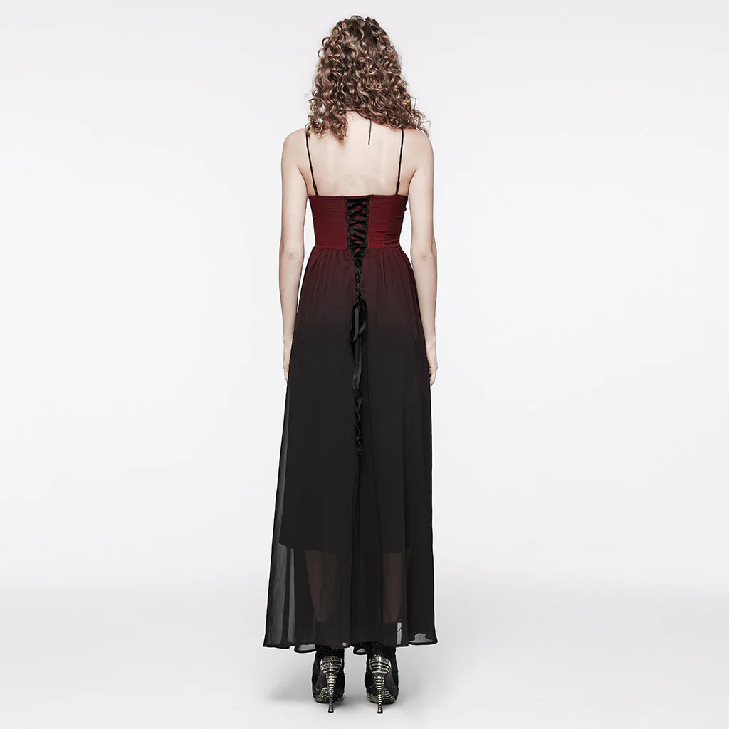 Goth Gorgeous Slip Dress - Image 4
