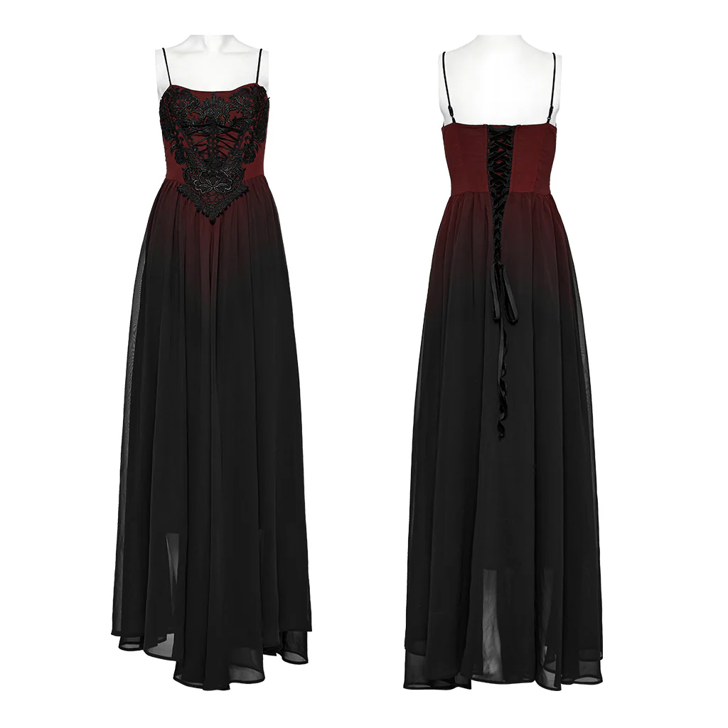 Goth Gorgeous Slip Dress - Image 6