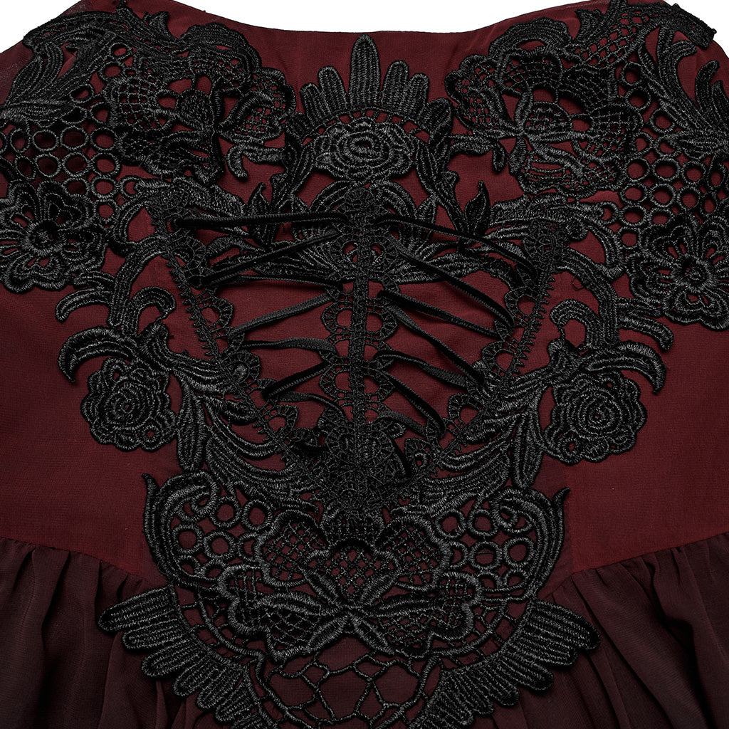 Goth Gorgeous Slip Dress - Image 8
