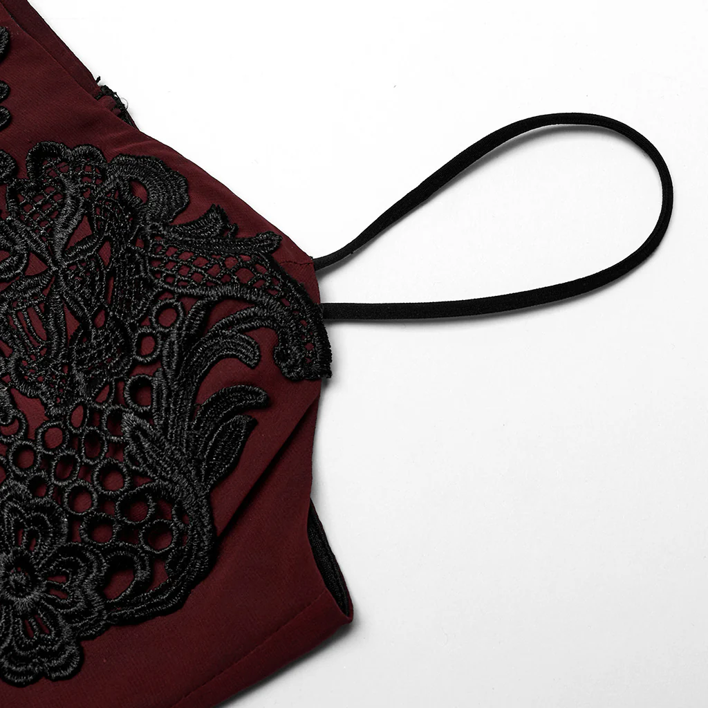 Goth Gorgeous Slip Dress - Image 9
