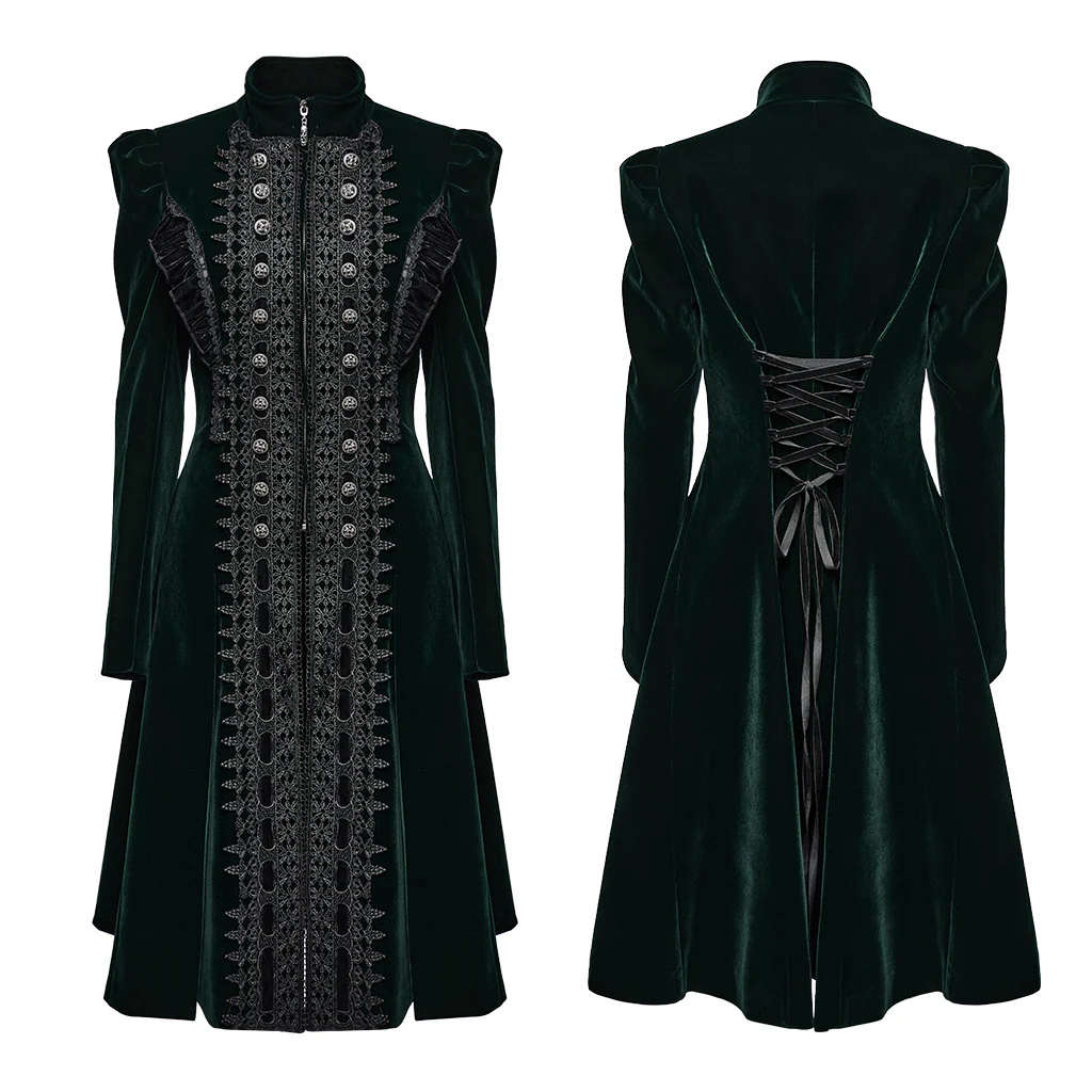 Goth Gorgeous Symmetric Coat - Image 24