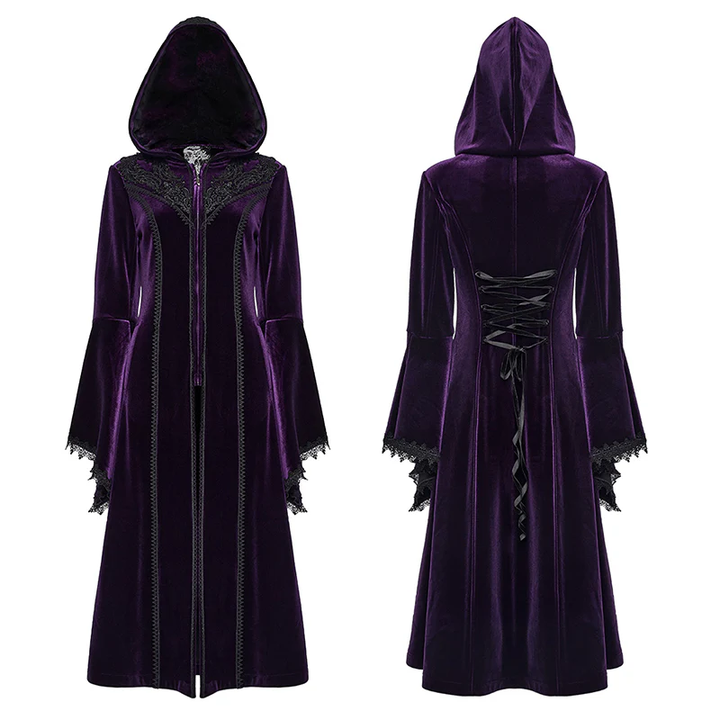 Goth Gorgeous Velvet Coat - Image 4