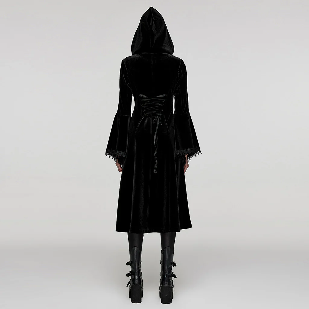 Goth Gorgeous Velvet Coat - Image 8