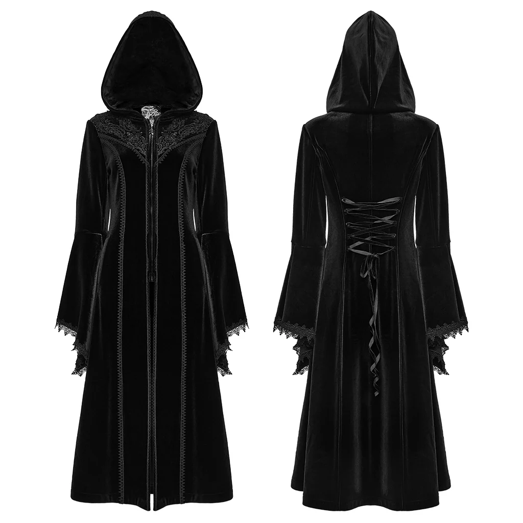 Goth Gorgeous Velvet Coat - Image 9