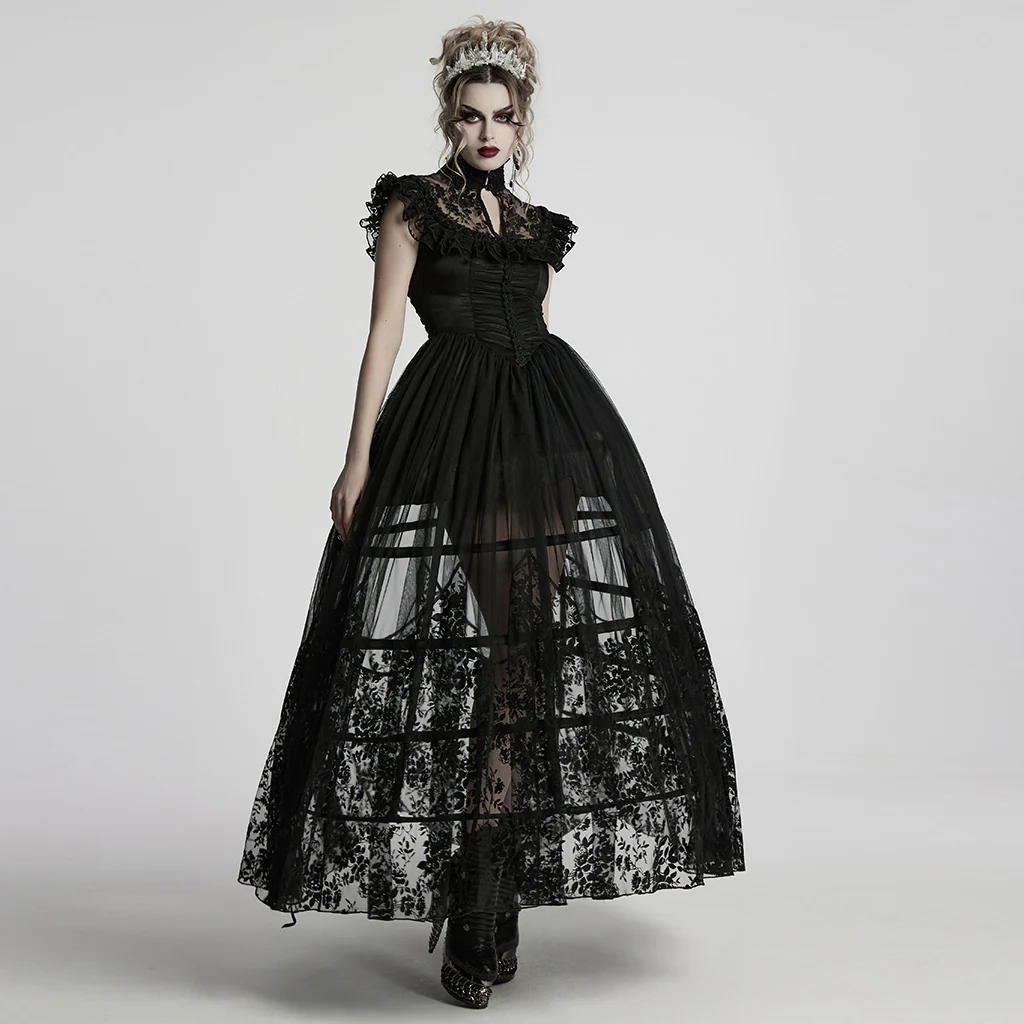 Goth gradient patent leather corset - Image 3