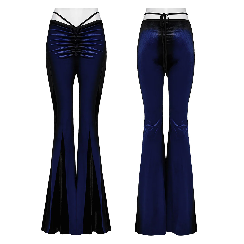 Goth gradient printed flared pants - Image 12