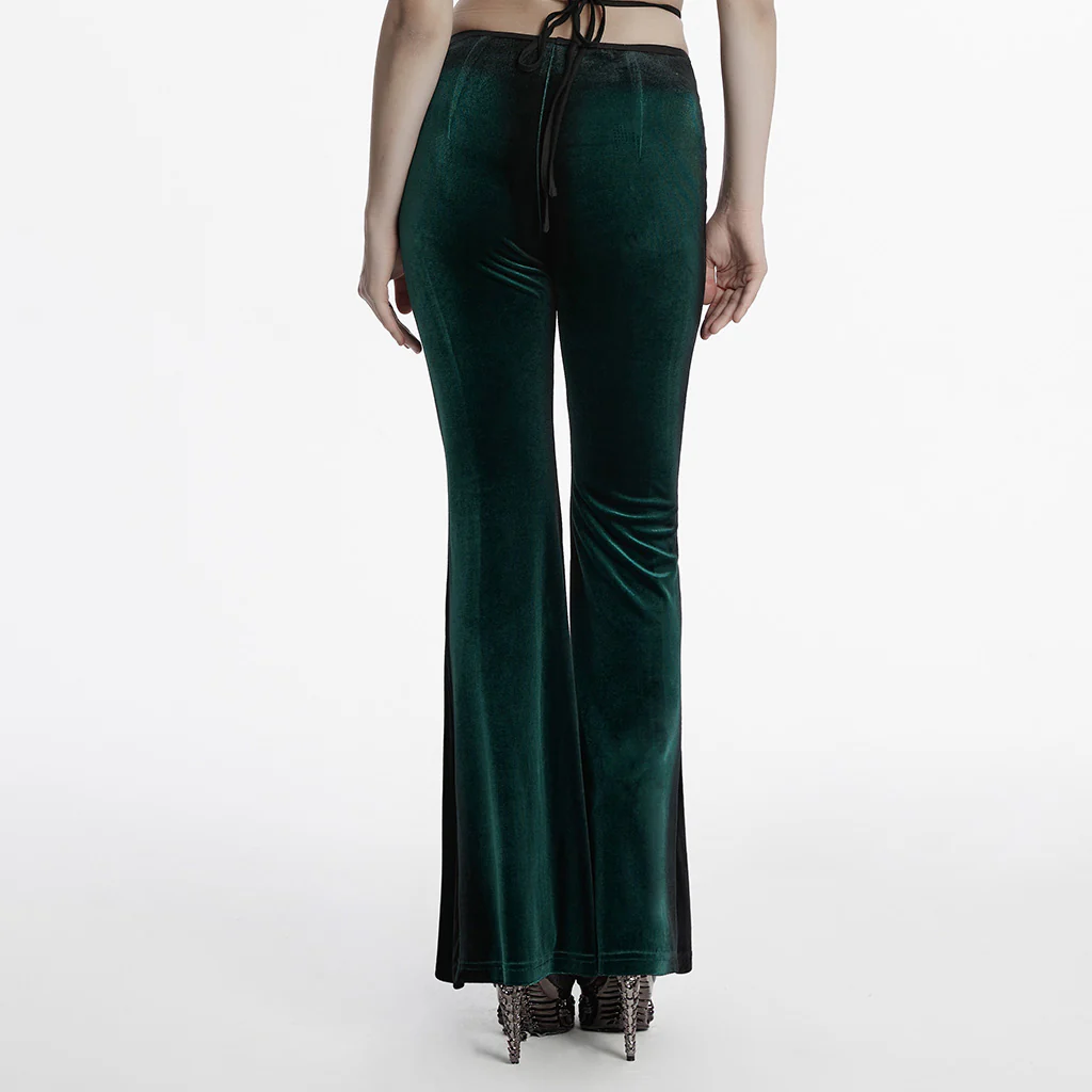 Goth gradient printed flared pants - Image 20