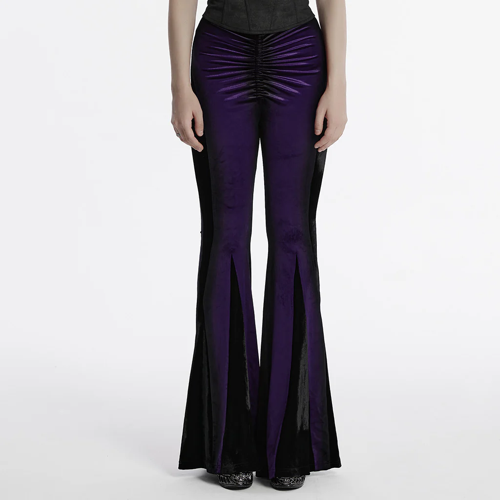 Goth gradient printed flared pants - Image 24