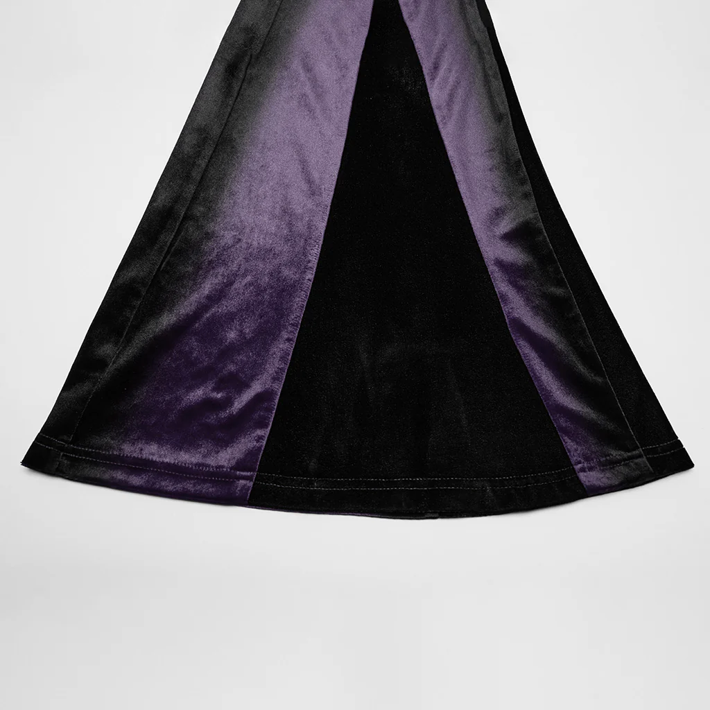 Goth gradient printed flared pants - Image 27