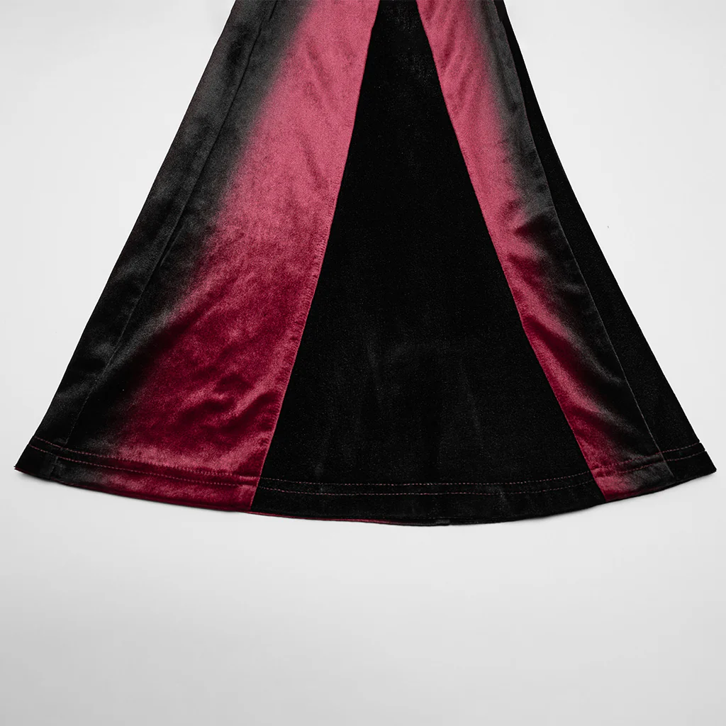 Goth gradient printed flared pants - Image 7