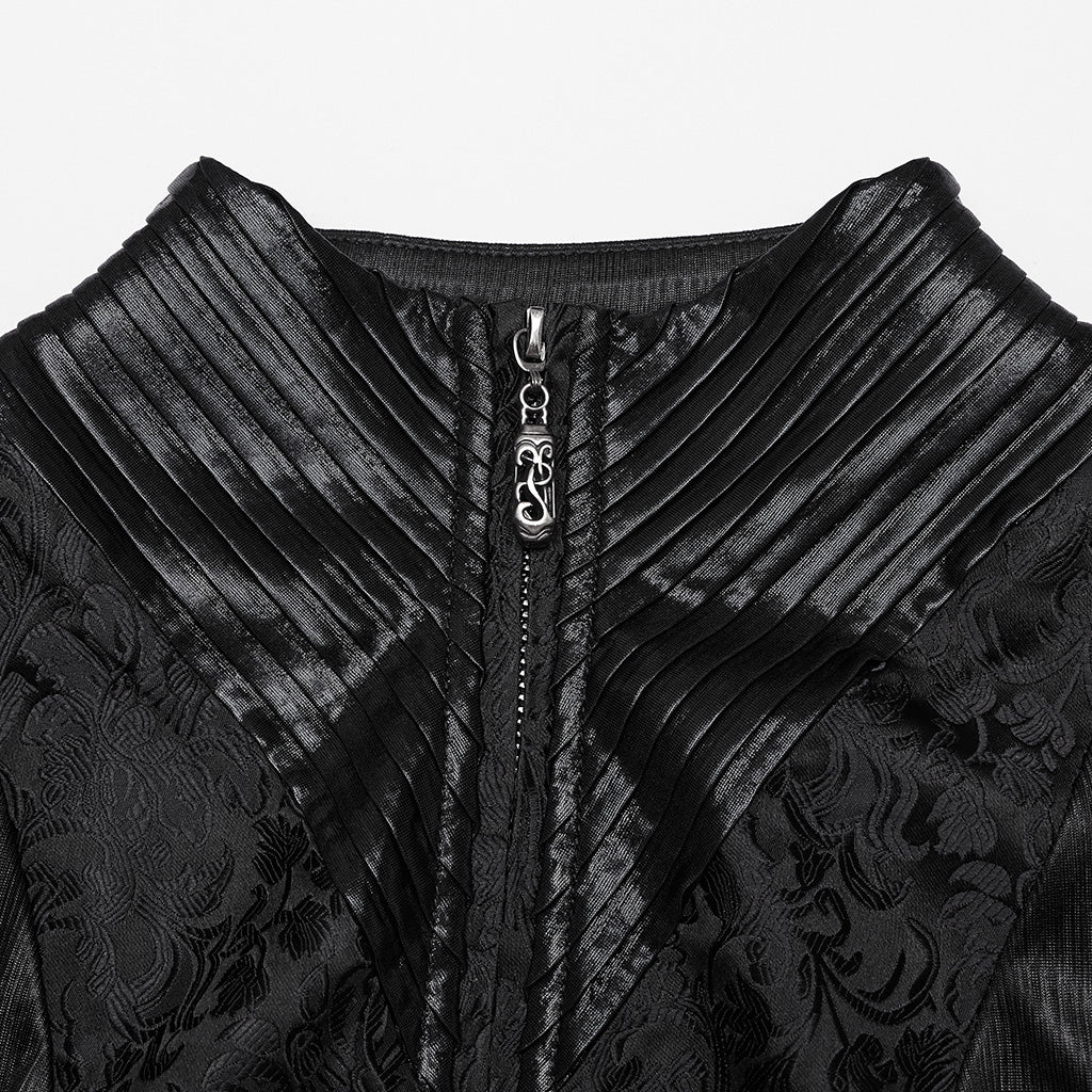Goth Hooded Witch Coat - Image 6