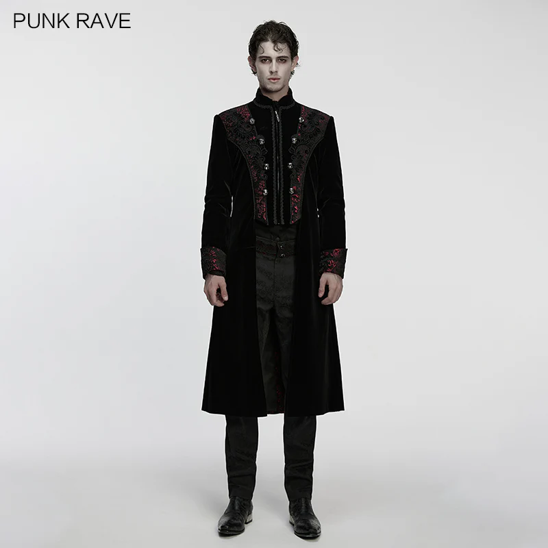 Goth Palace Bat Collar Coat - Image 2