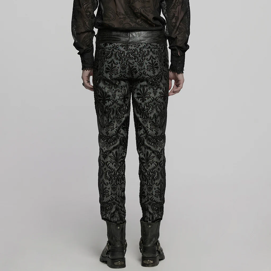 Goth Palace Embroidered Suit Pants - Image 3