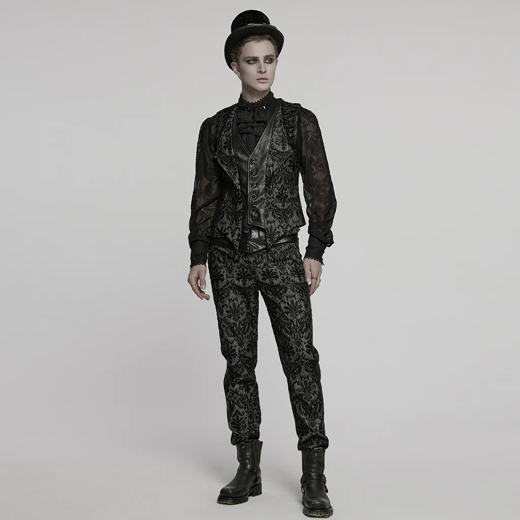 Goth Palace Embroidered Waistcoat - Image 5