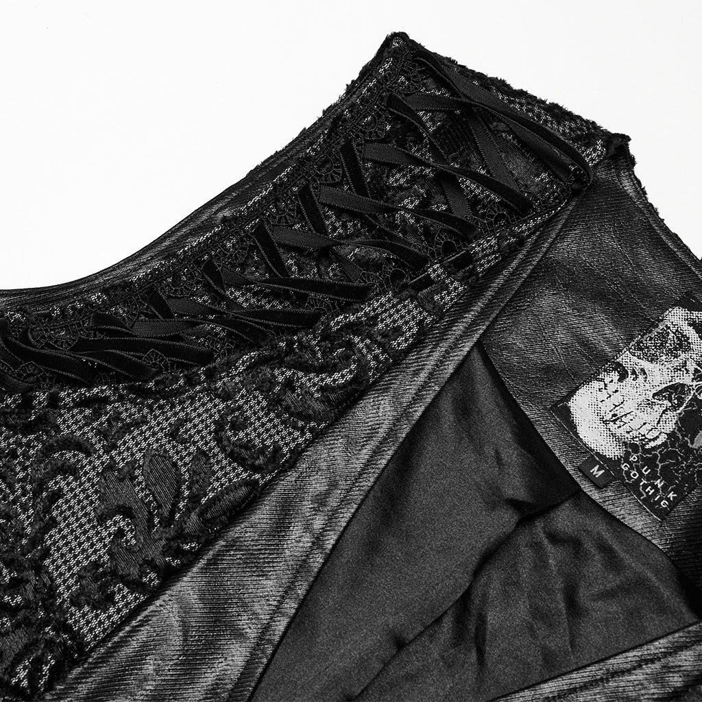 Goth Palace Embroidered Waistcoat - Image 7