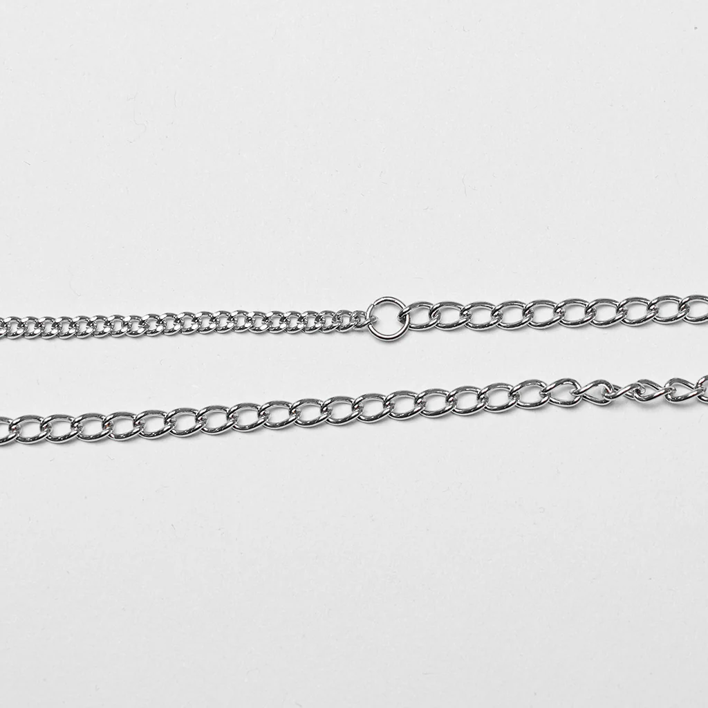 Goth Pointed Cross Chain Harness - Image 6