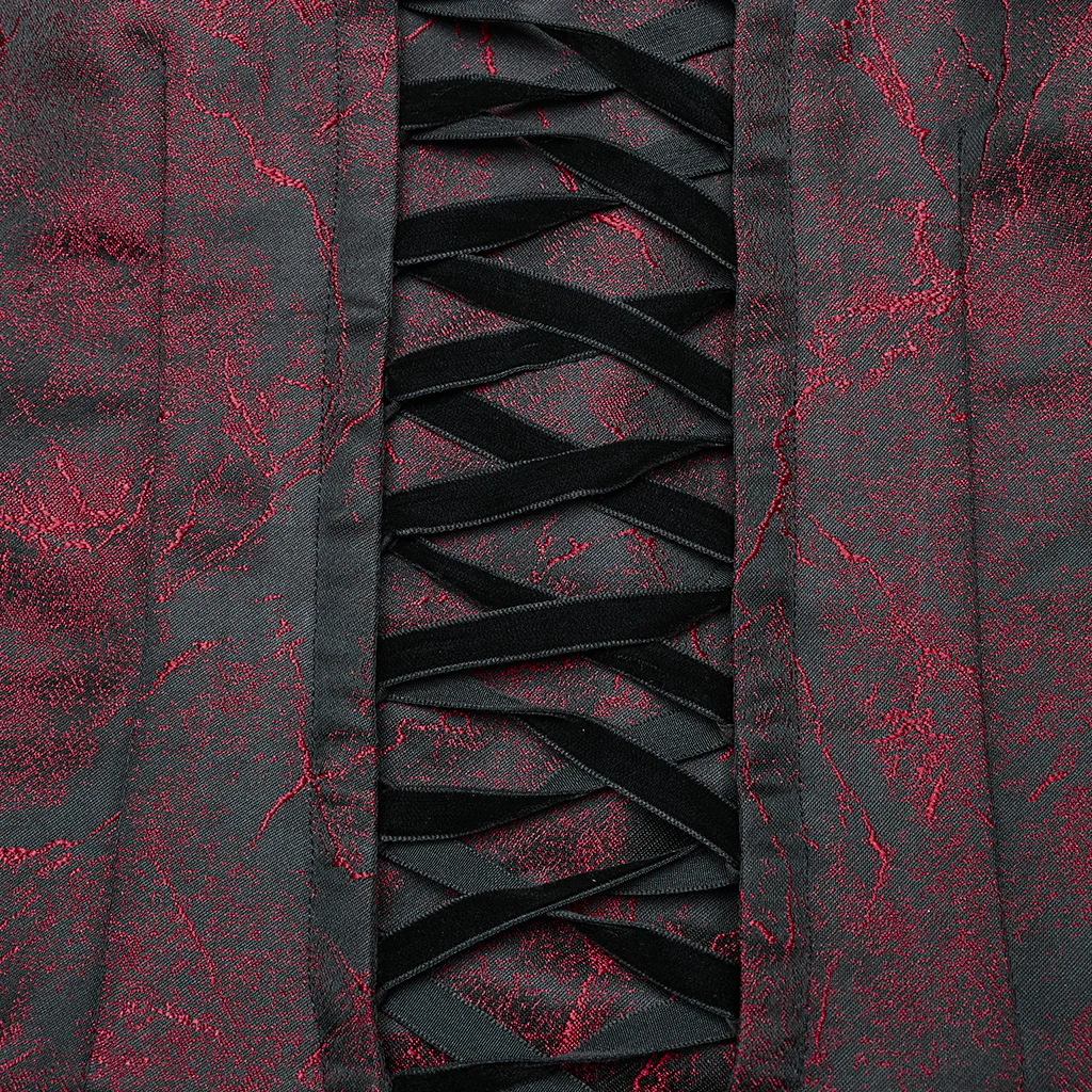 Goth retro velvet formal dress - Image 18