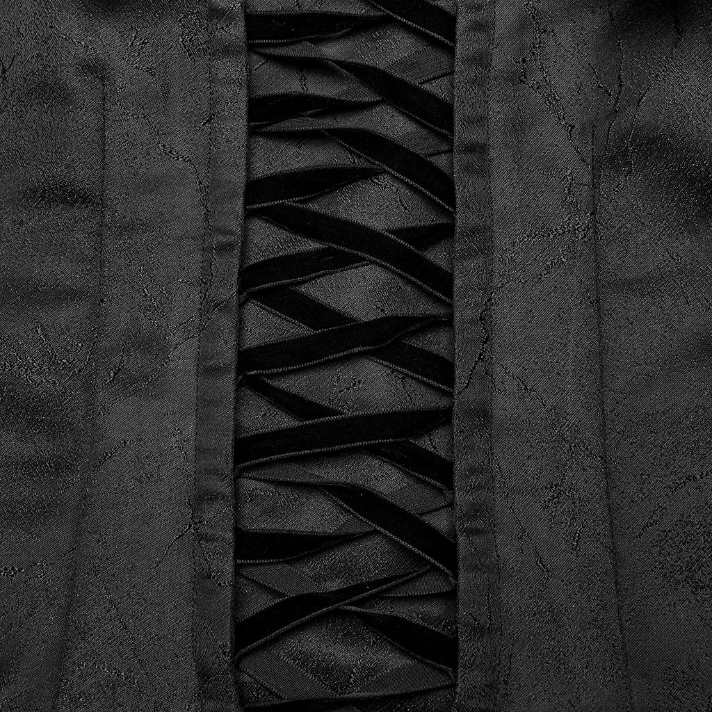 Goth retro velvet formal dress - Image 7