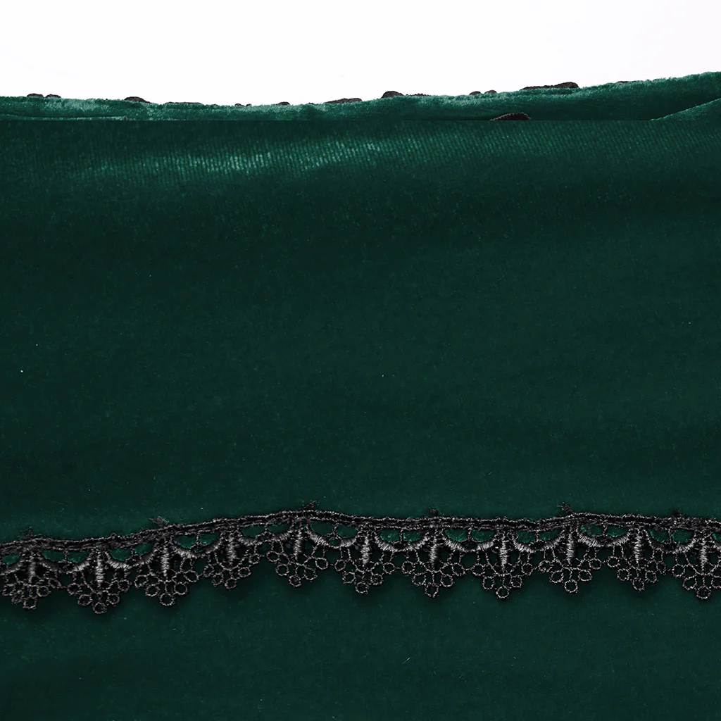 Goth Rose Fishtail Skirt - Image 9