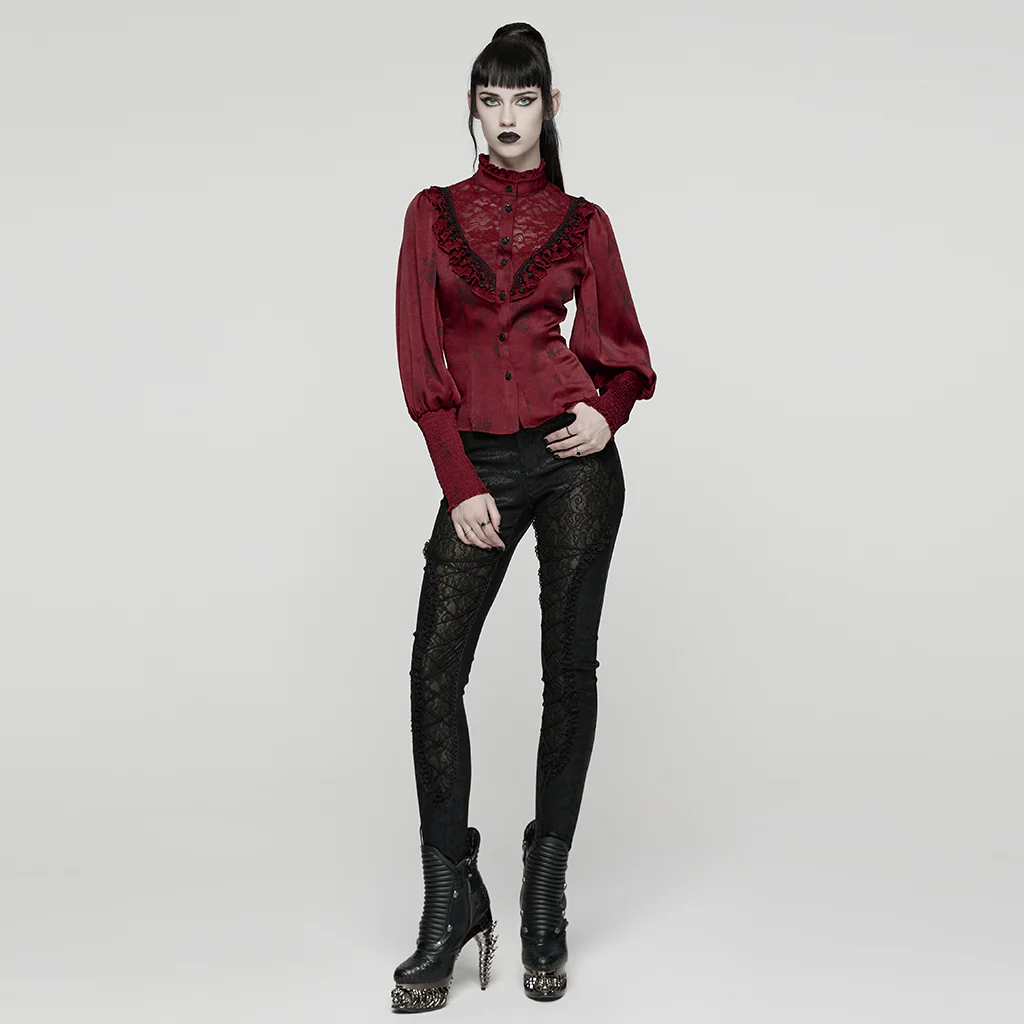 Goth Rose Night Shirt - Image 15