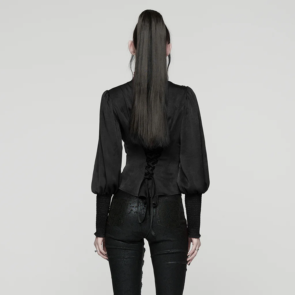 Goth Rose Night Shirt - Image 3