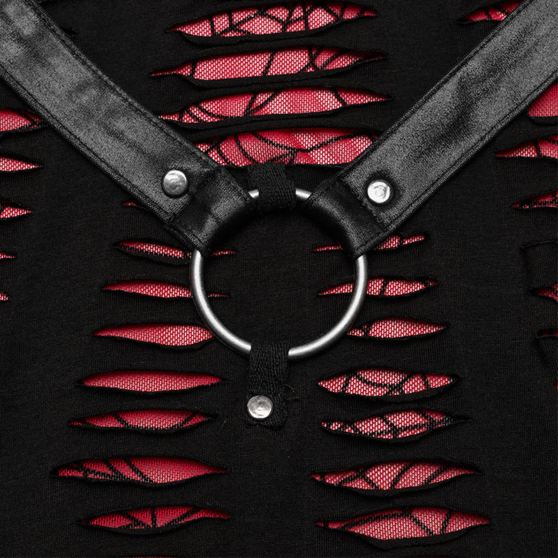 Goth sexy cut spider web dress - Image 5
