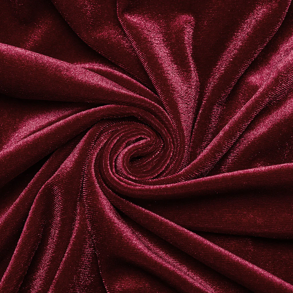Goth Sexy Velvet Lace Dress - Image 9