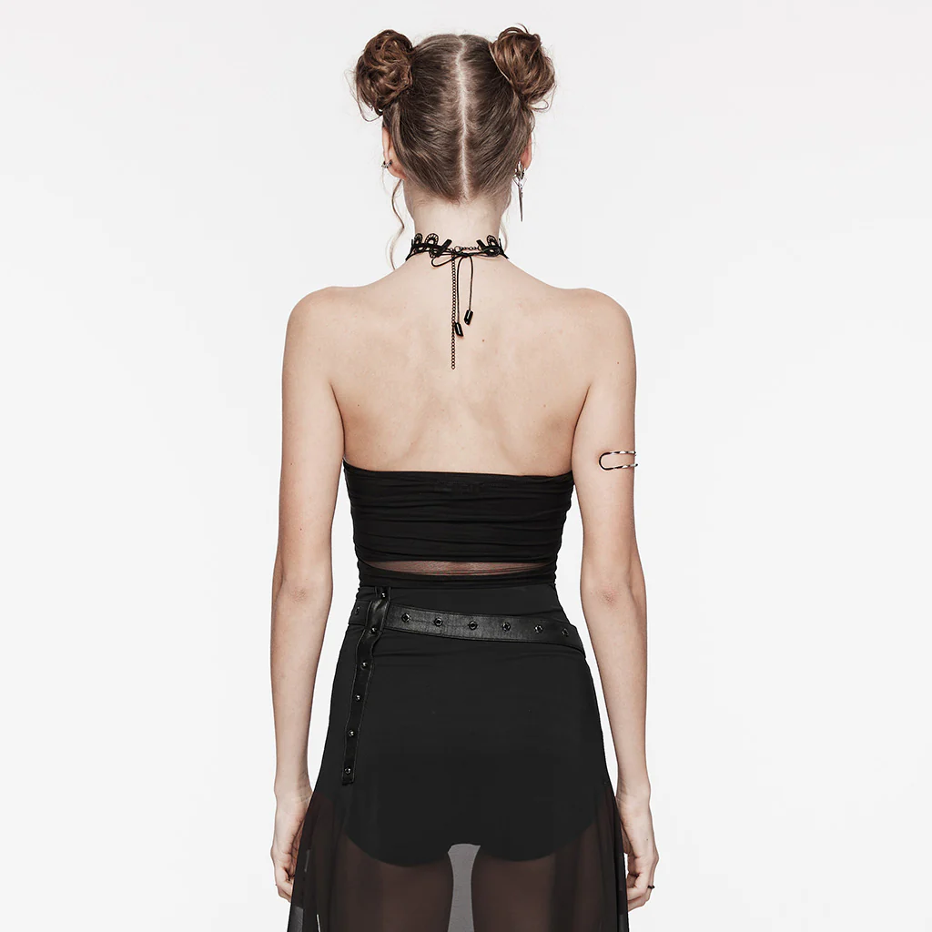 Goth Skeleton cami top - Image 6