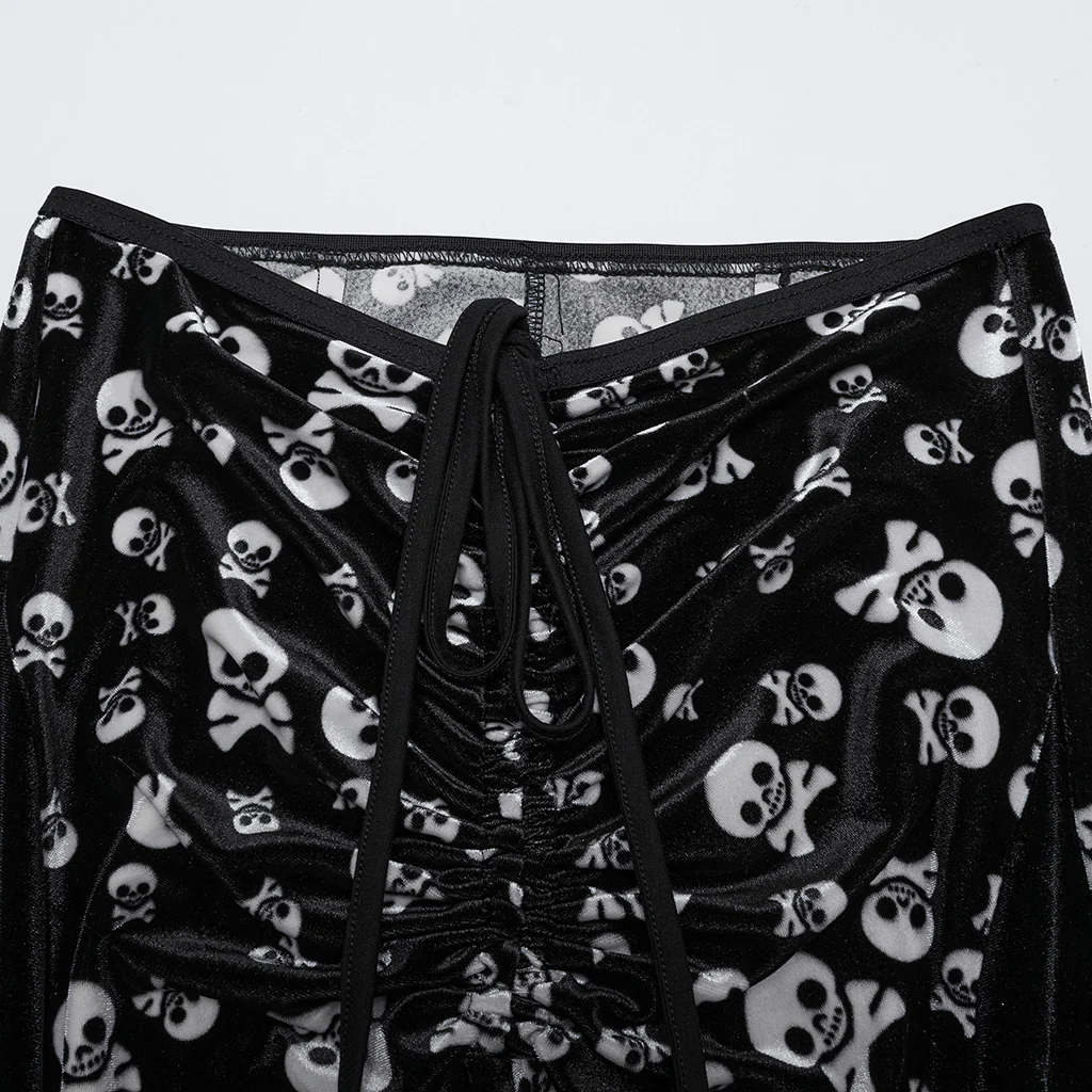 Goth skull flared Pants - Image 6