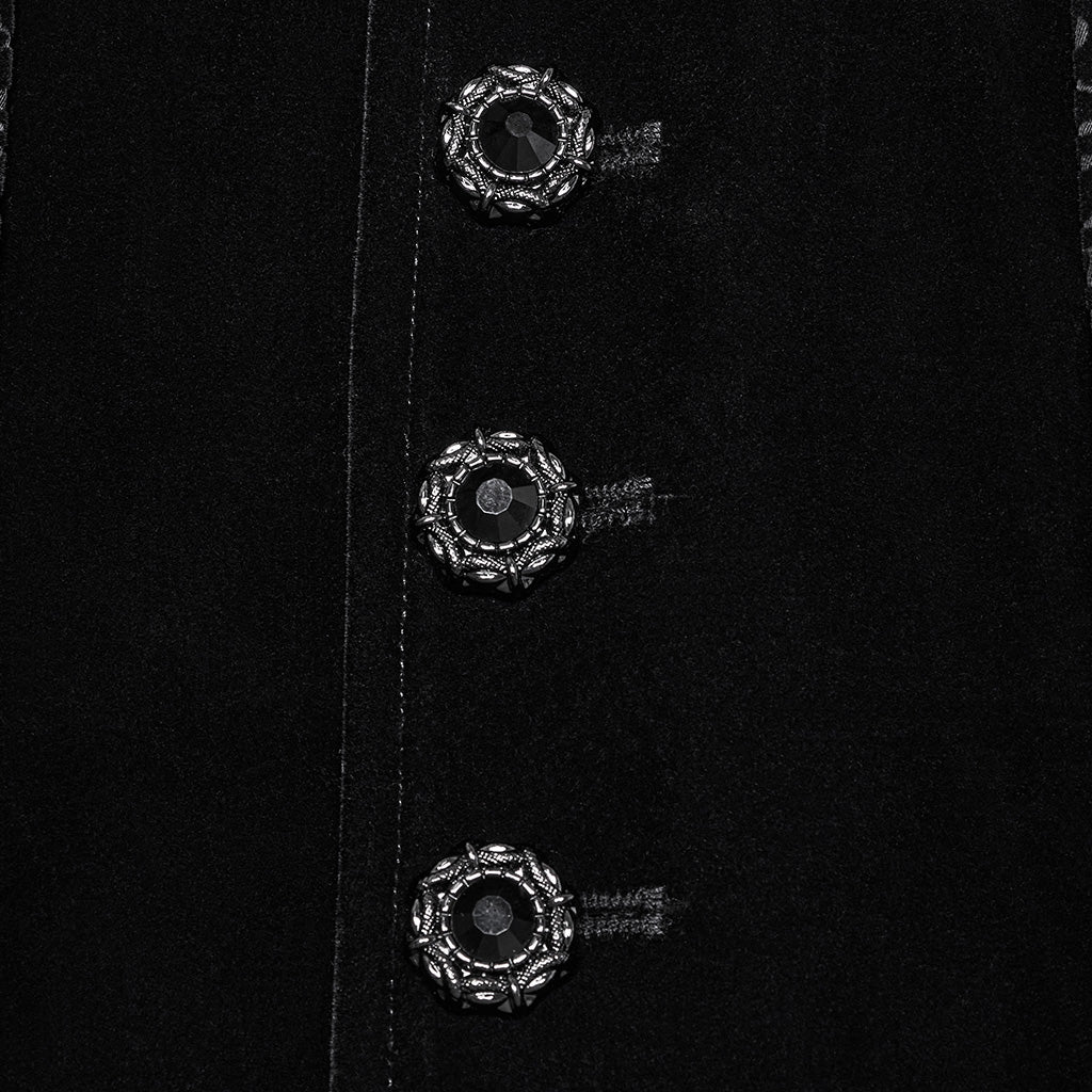 Goth stand collar gorgeous jacket - Image 7