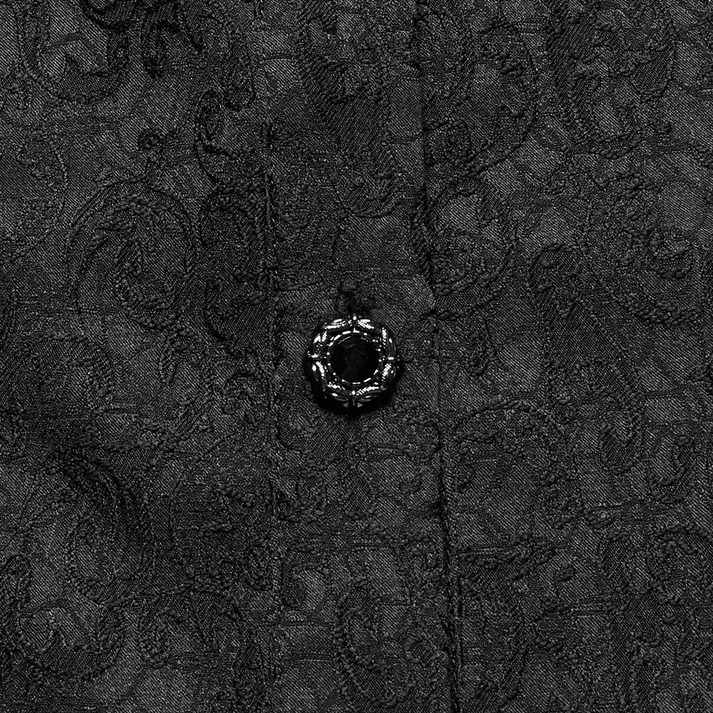Goth stand collar palace gorgeous shirt - Image 17
