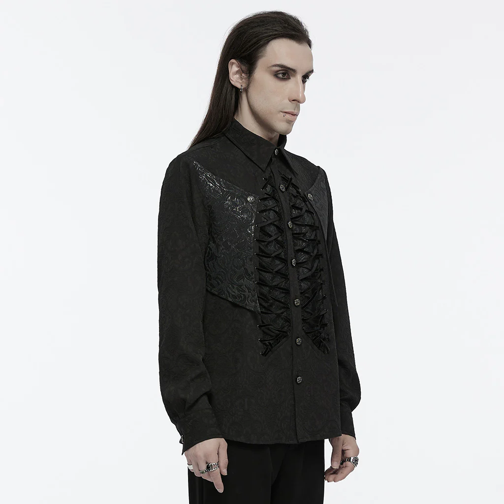 Goth structured shirt - Image 2