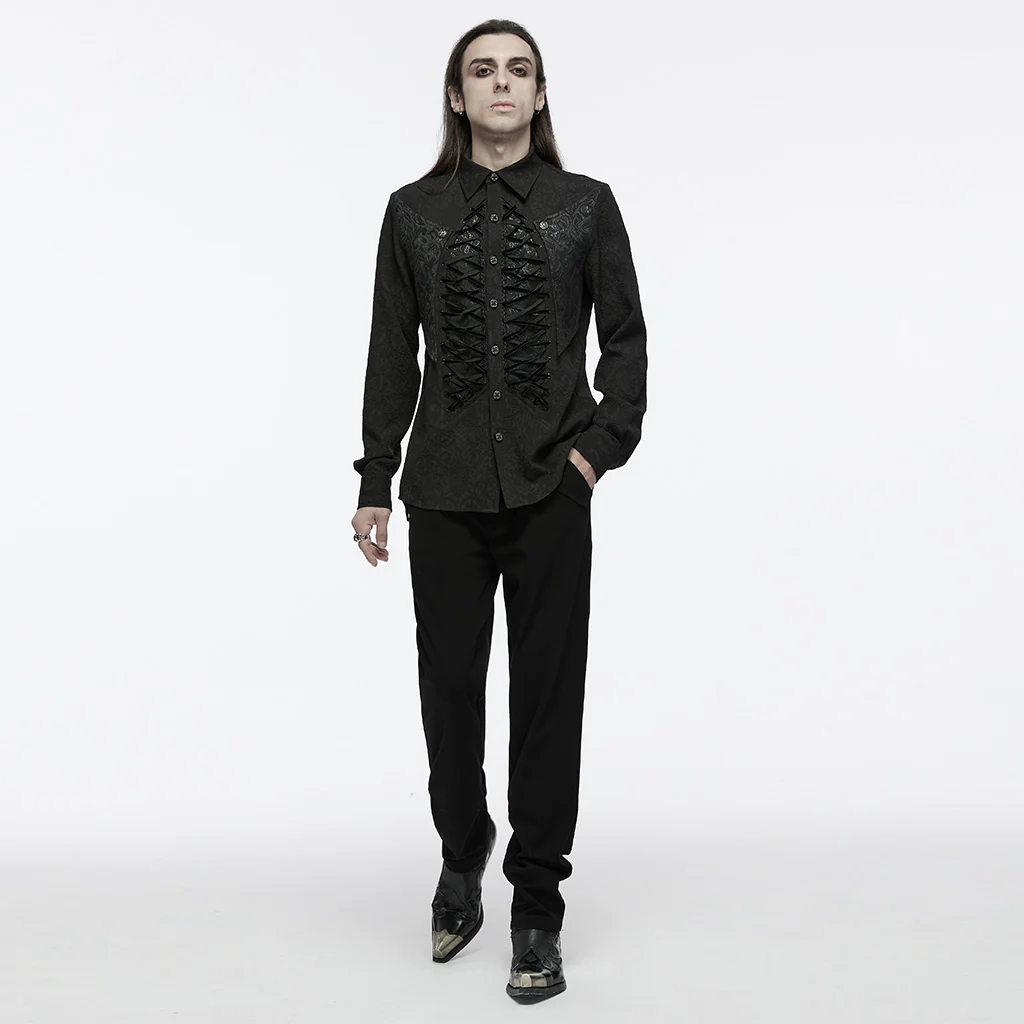 Goth structured shirt - Image 5