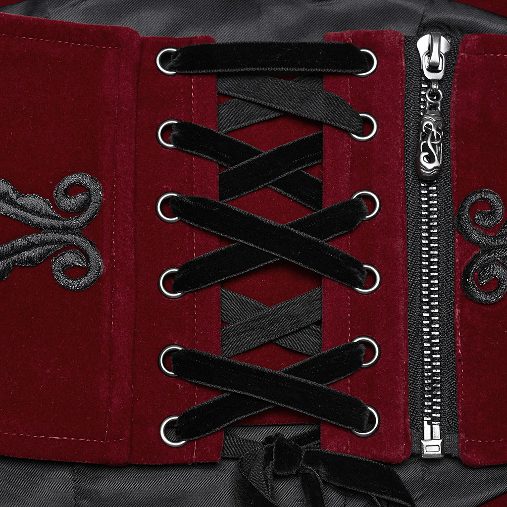 Goth Totem Retro Corset - Image 11