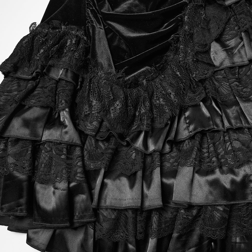 Goth Victorian Gorgeous Skirt - Image 22