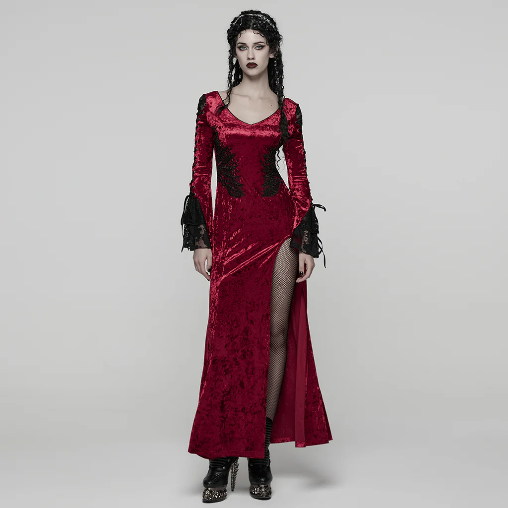 Gothic Court-style Fishtail Dress - Image 10