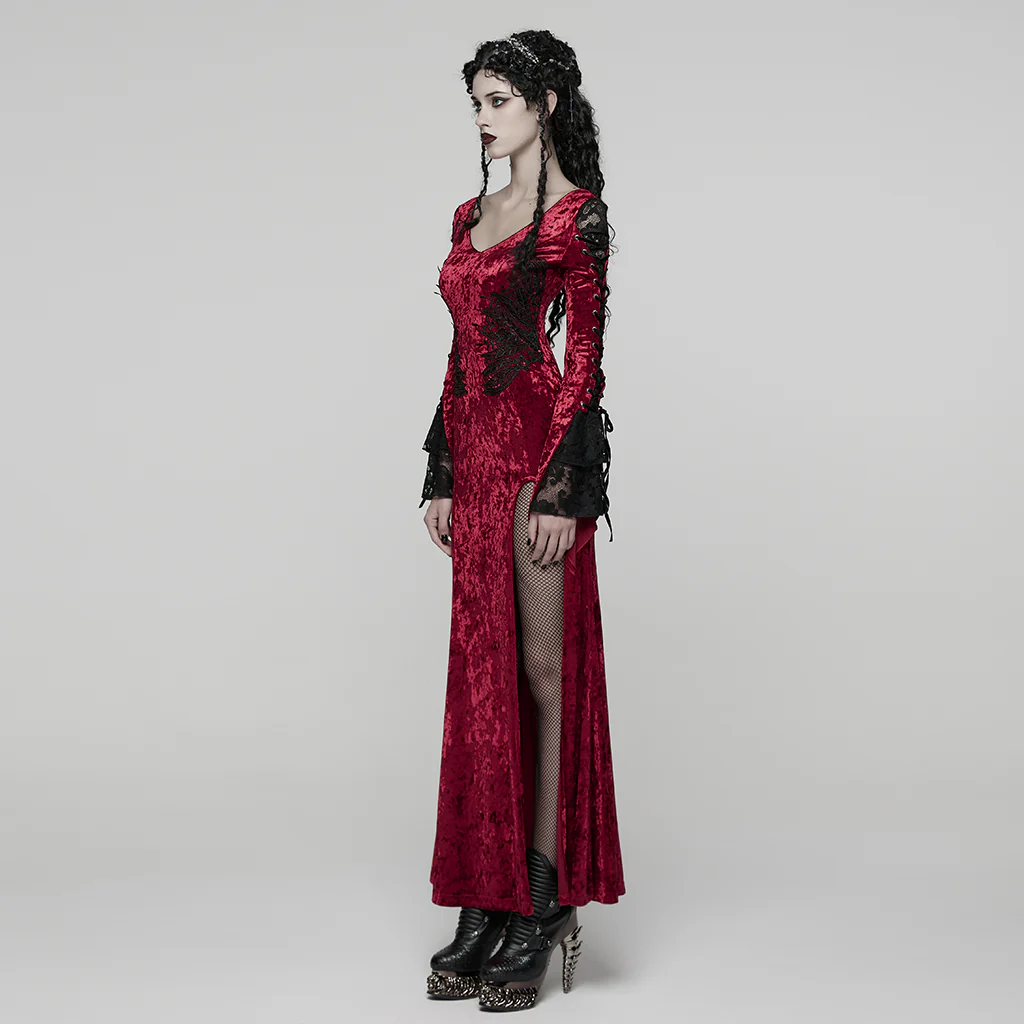 Gothic Court-style Fishtail Dress - Image 11