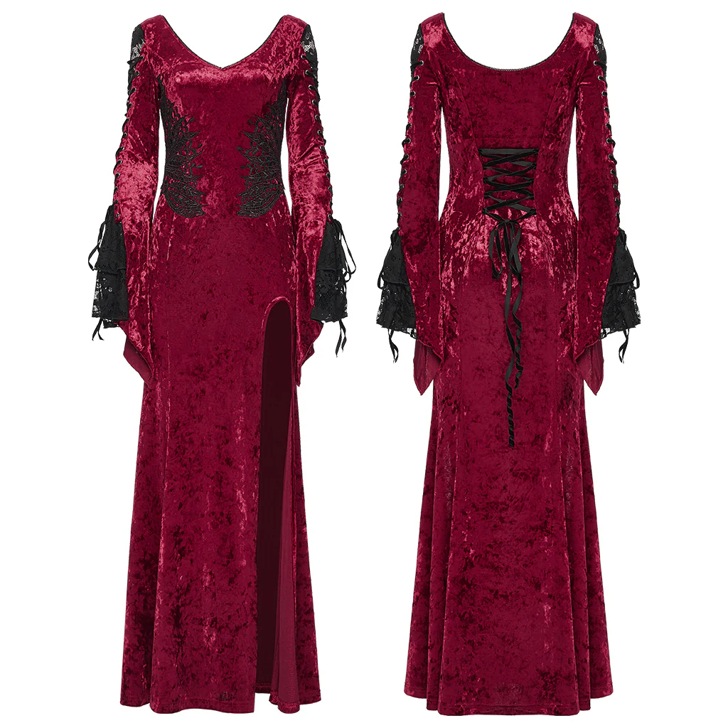 Gothic Court-style Fishtail Dress - Image 13